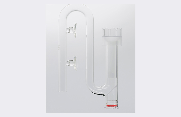 Skimmer inflow - glass surface extractor