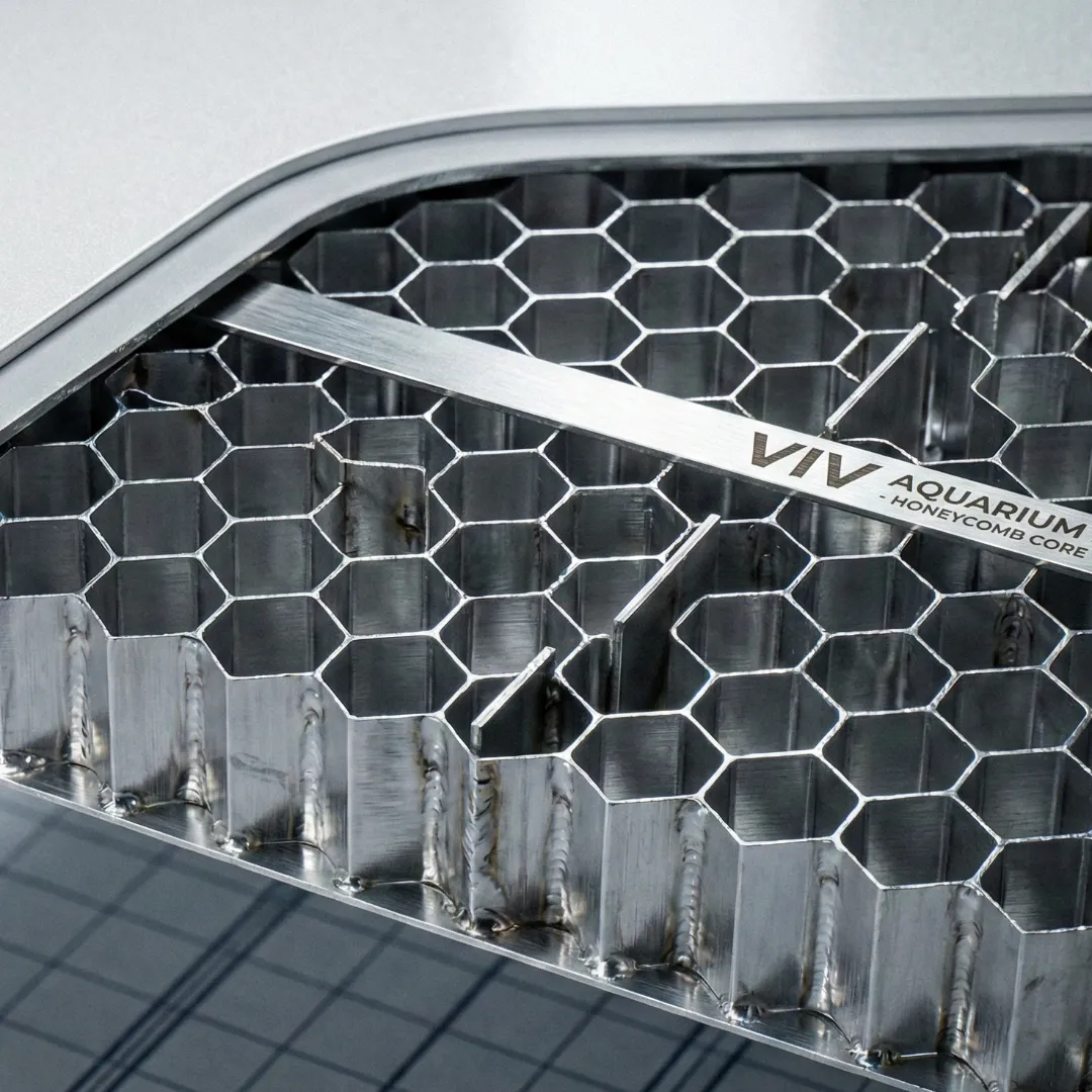 VIV Aquarium Cabinet honeycomb aluminum panel structure